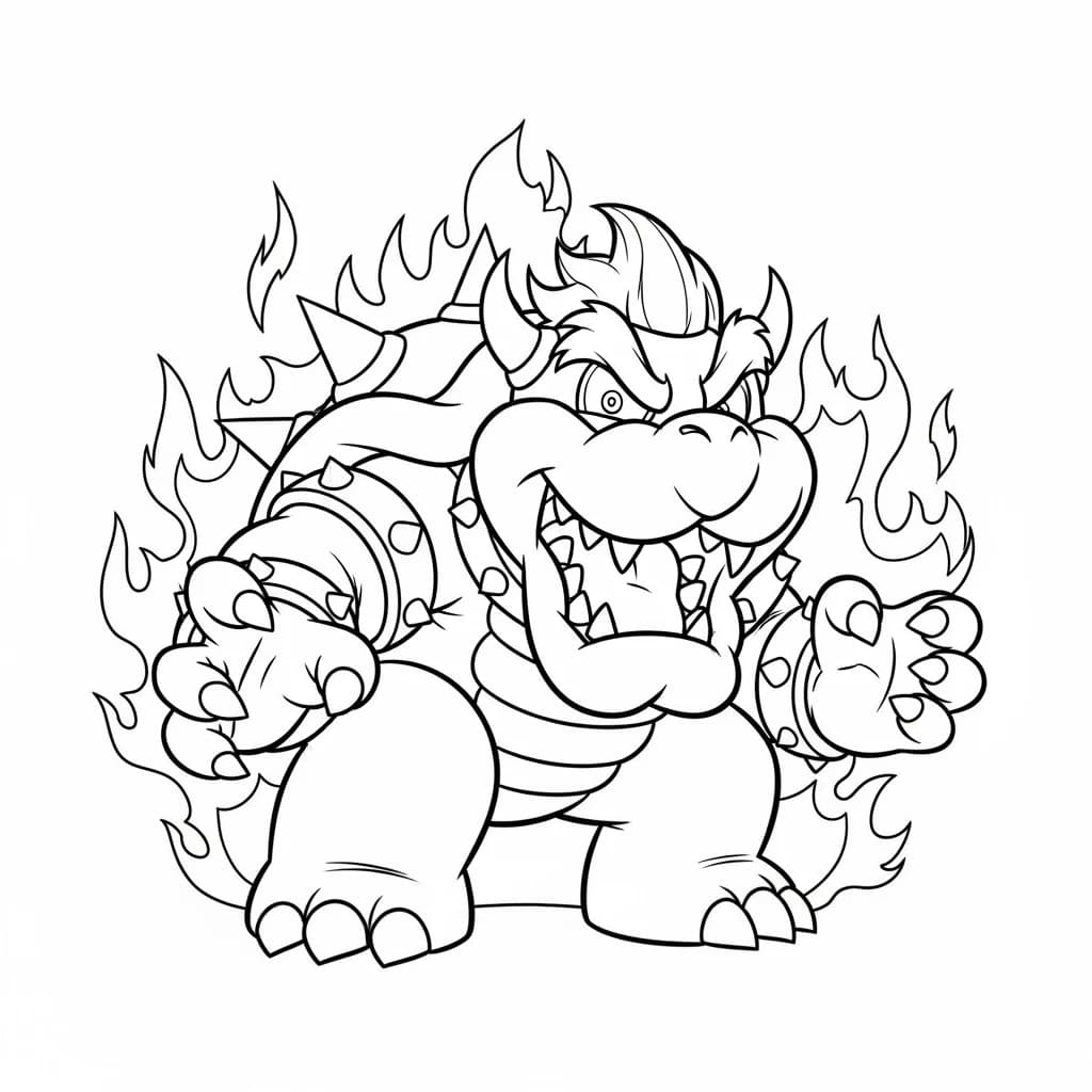 Desenhos do Mario Bros para Colorir e Imprimir