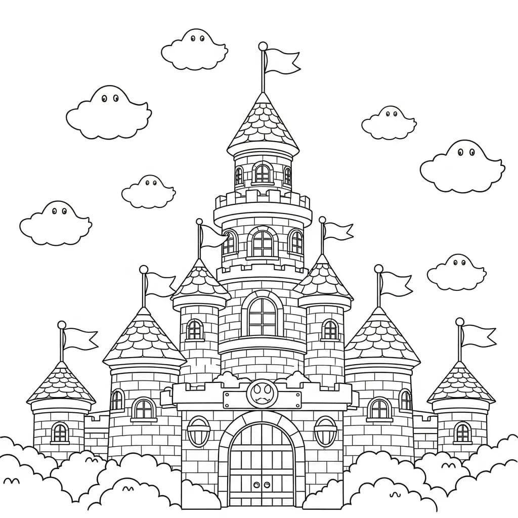 Desenhos do Mario Bros para Colorir e Imprimir