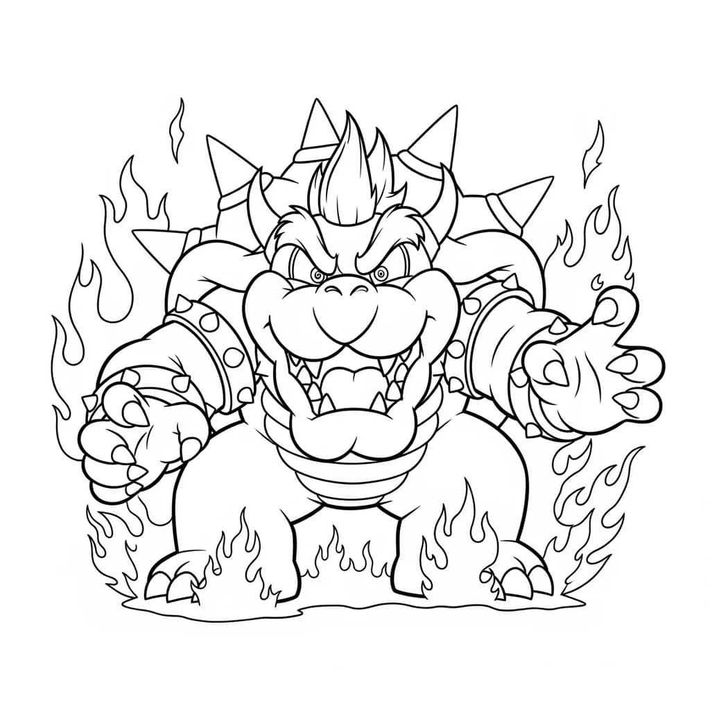 Desenhos do Mario Bros para Colorir e Imprimir