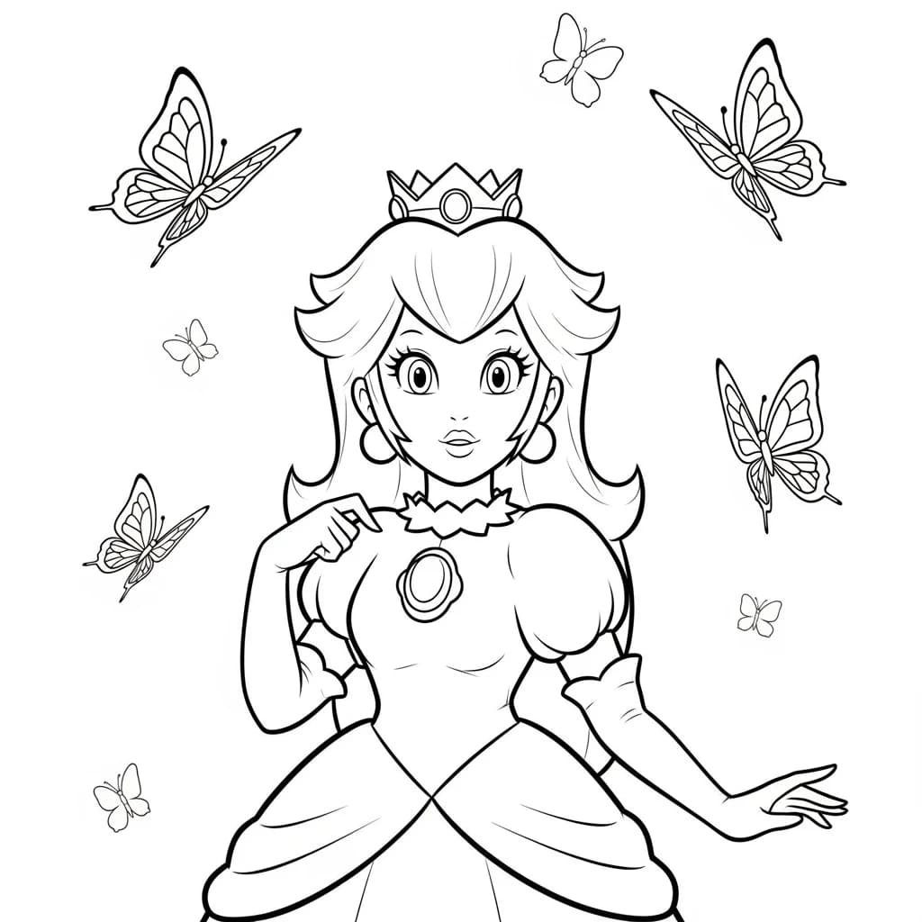 Desenhos do Mario Bros para Colorir e Imprimir