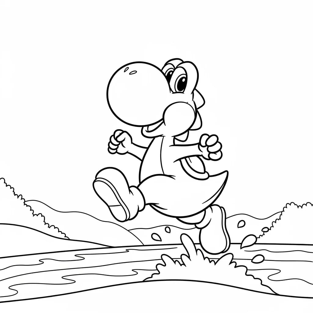 Desenhos do Mario Bros para Colorir e Imprimir