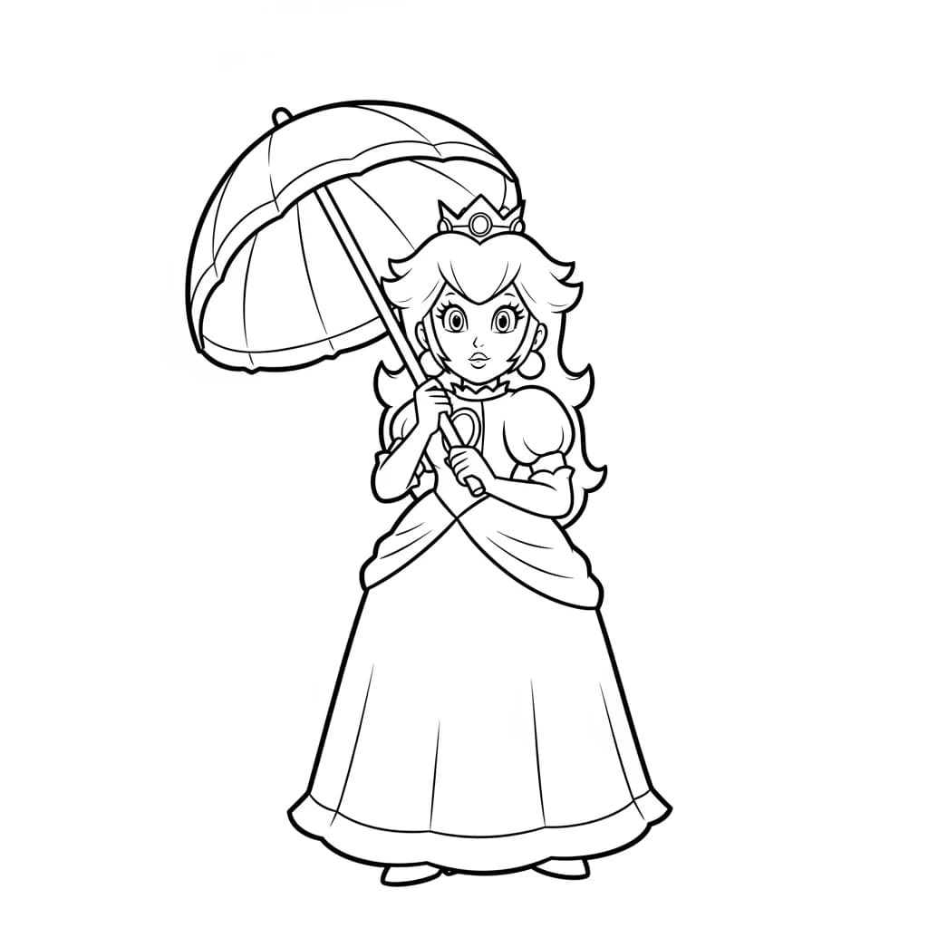 Desenhos do Mario Bros para Colorir e Imprimir