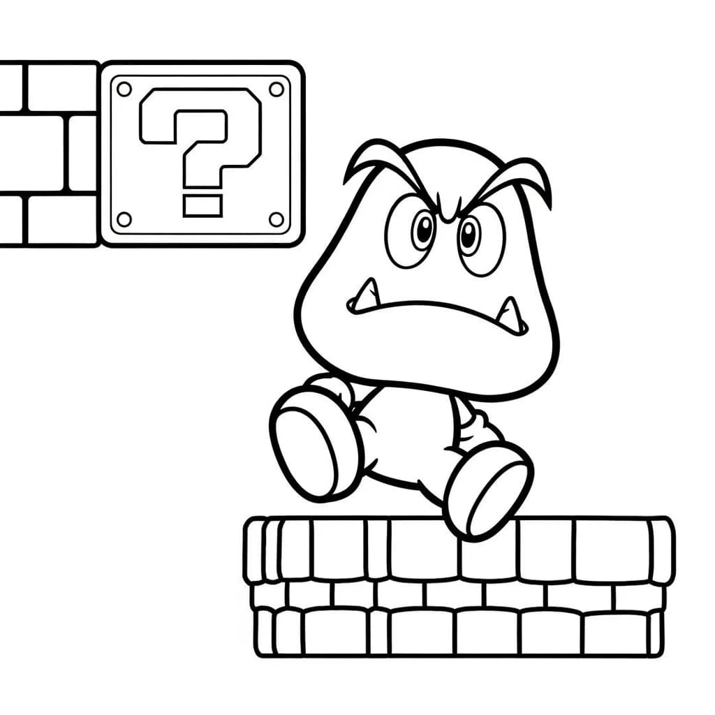 Desenhos do Mario Bros para Colorir e Imprimir