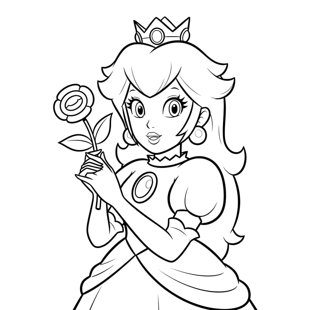 Desenhos do Mario Bros para Colorir e Imprimir