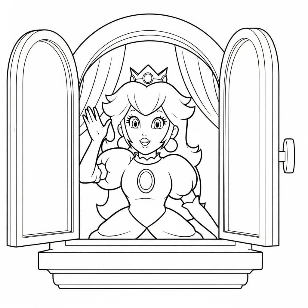 Desenhos do Mario Bros para Colorir e Imprimir