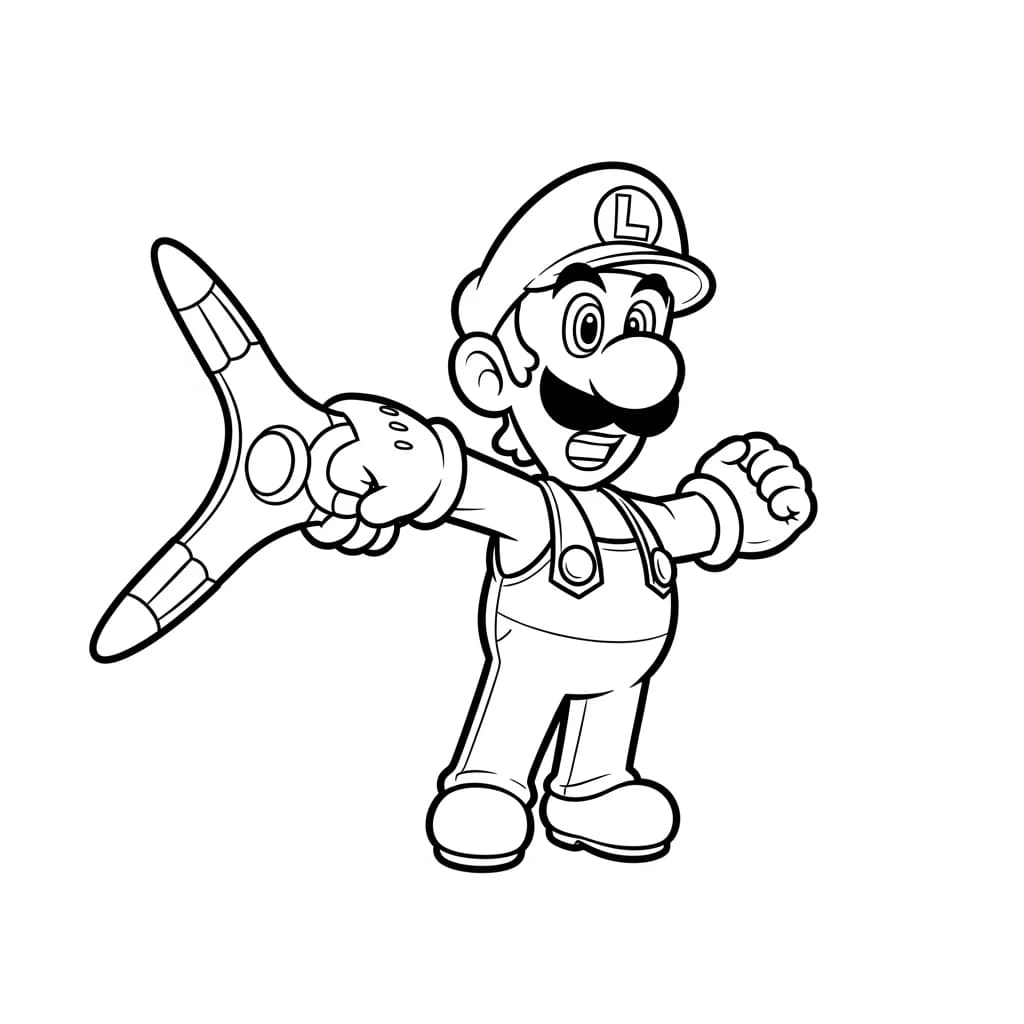 Desenhos do Mario Bros para Colorir e Imprimir
