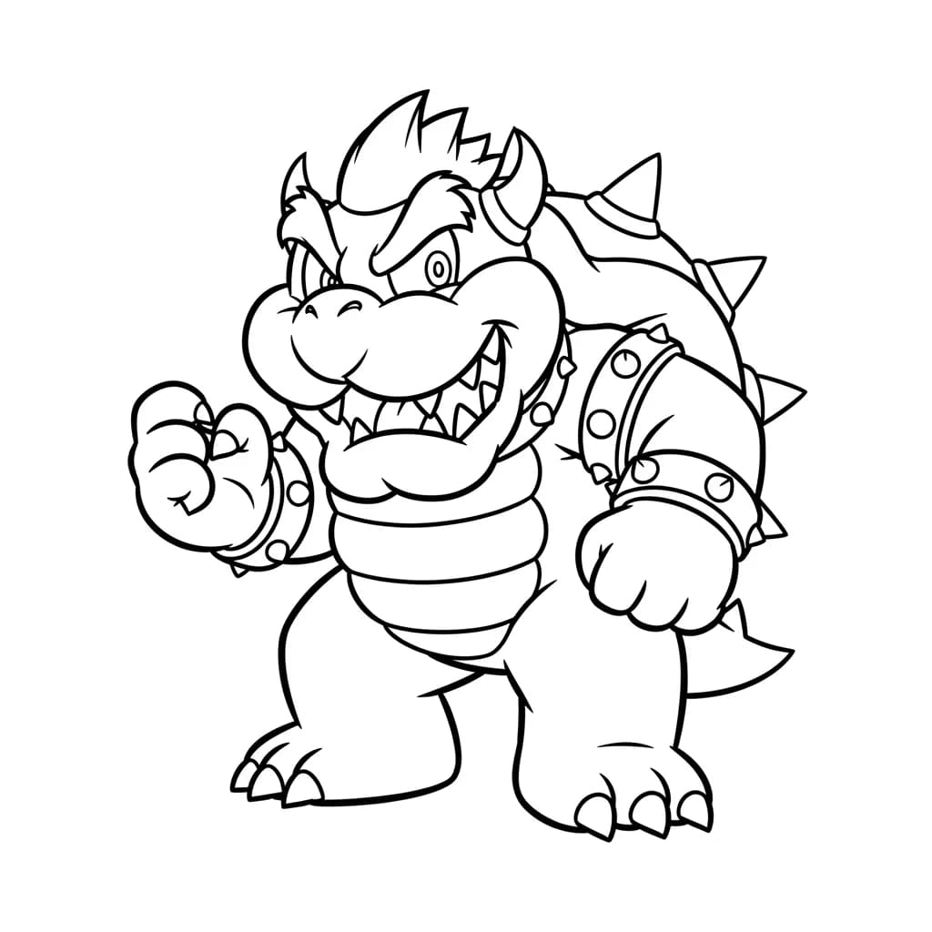 Desenhos do Mario Bros para Colorir e Imprimir