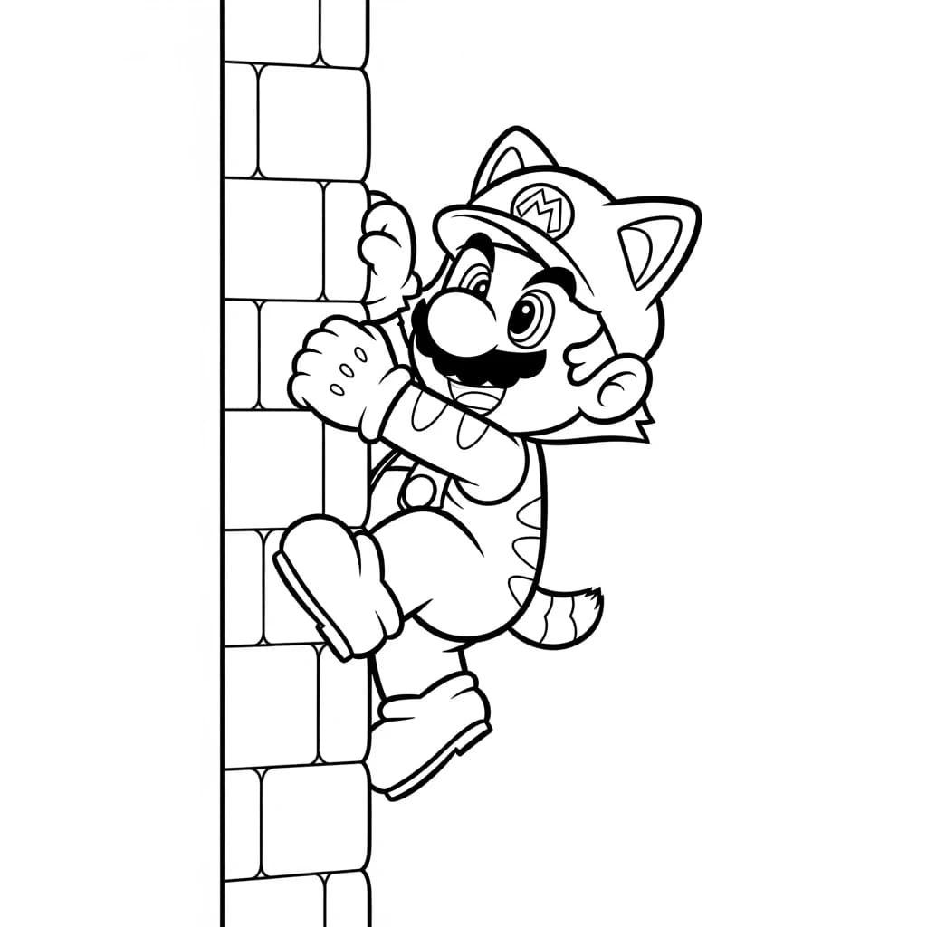 Desenhos do Mario Bros para Colorir e Imprimir