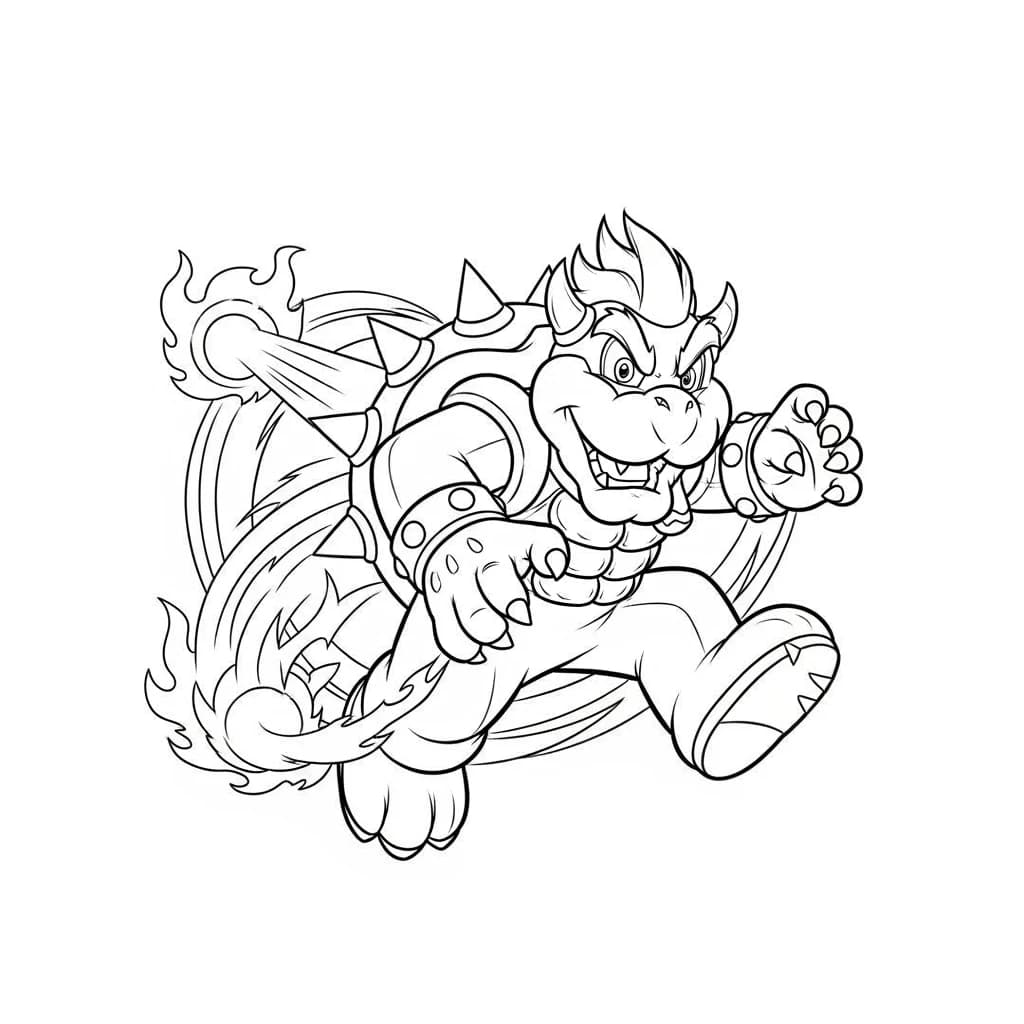 Desenhos do Mario Bros para Colorir e Imprimir