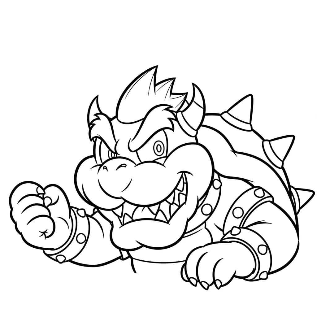 Desenhos do Mario Bros para Colorir e Imprimir