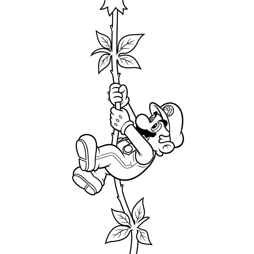 Desenhos do Mario Bros para Colorir e Imprimir
