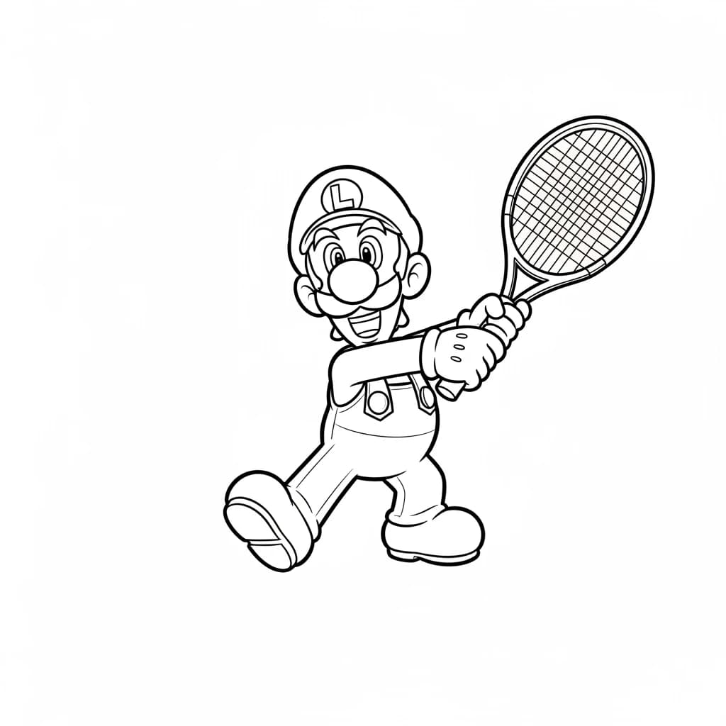 Desenhos do Mario Bros para Colorir e Imprimir