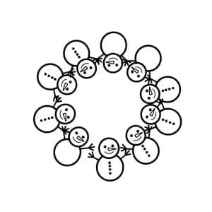 Desenhos de Bonecos de Veve para Colorir