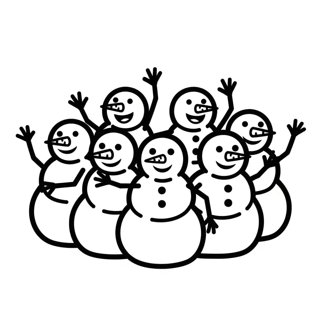 Desenhos de Bonecos de Veve para Colorir