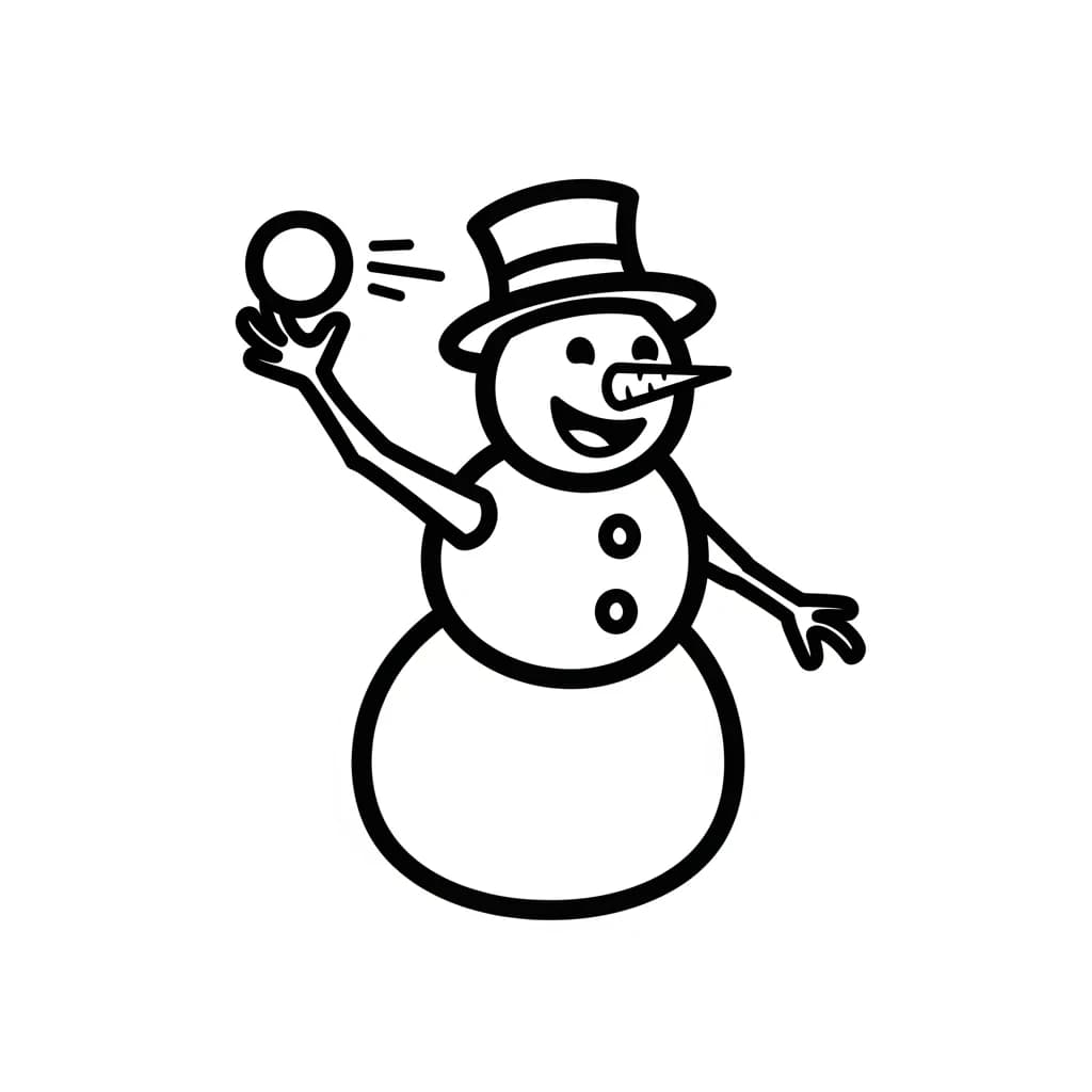 Desenhos de Bonecos de Veve para Colorir