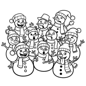 Desenhos de Bonecos de Veve para Colorir