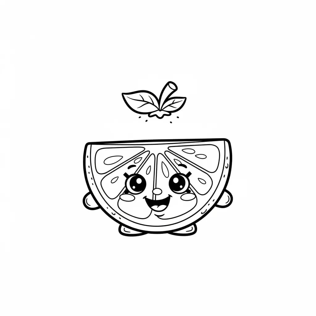 desenho de Shopkins para imprimir e colorir