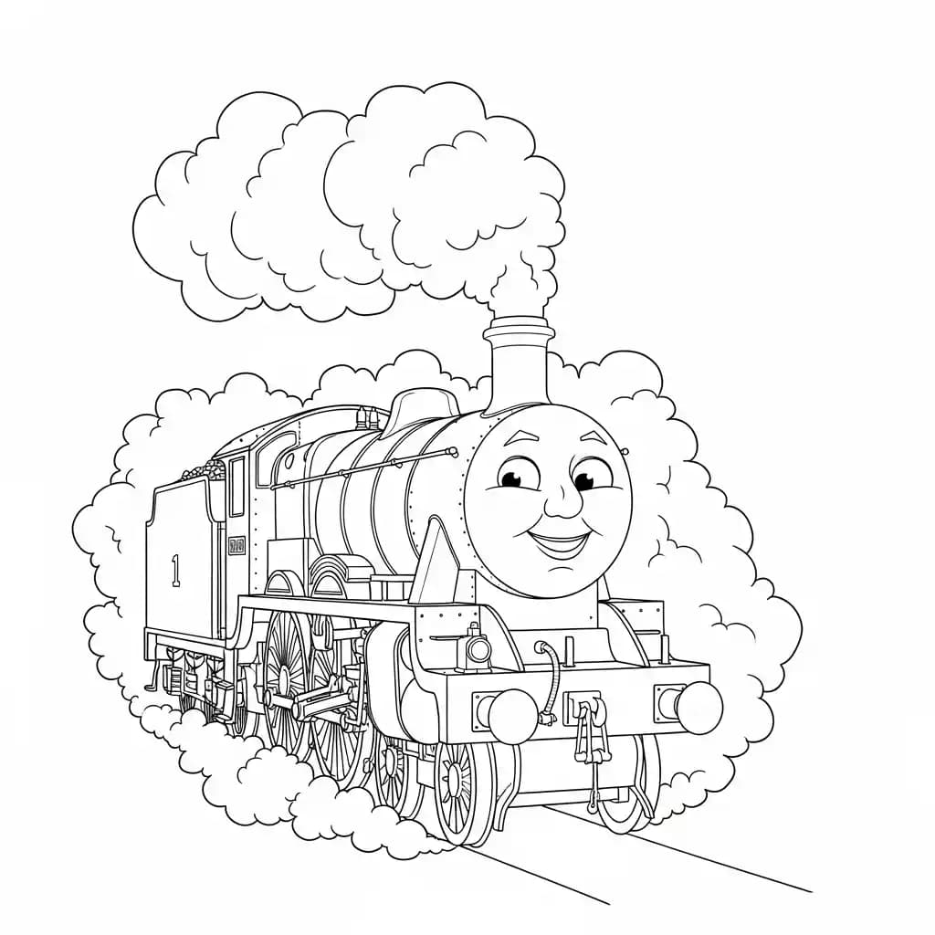 desenho-de-thomas-e-amigos-para-4