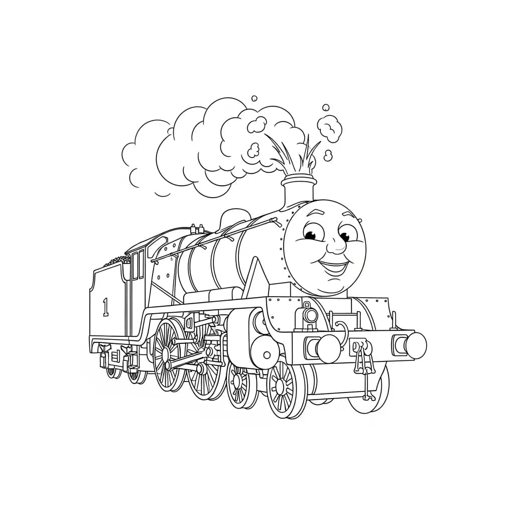 desenho-de-thomas-e-amigos-para-5