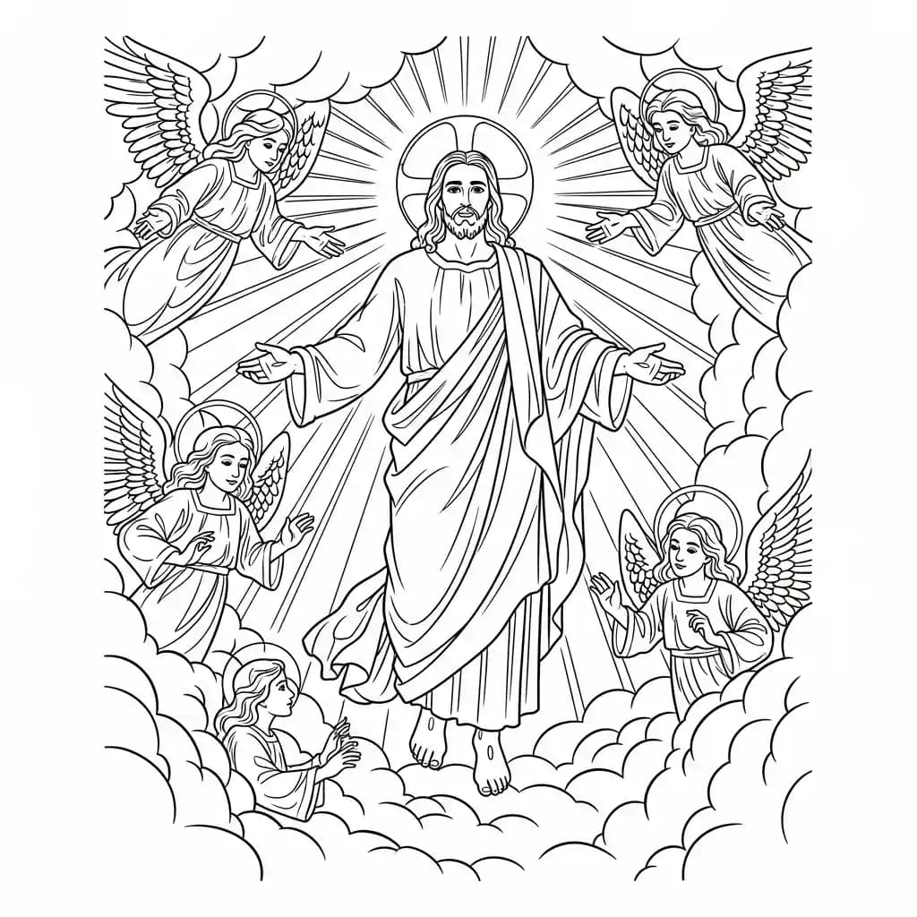 Desenhos Bíblicos para Imprimir e Colorir