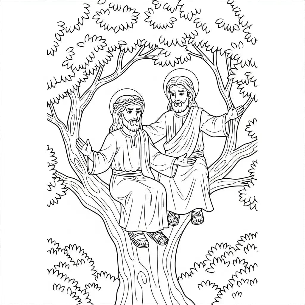 Desenhos Bíblicos para Imprimir e Colorir