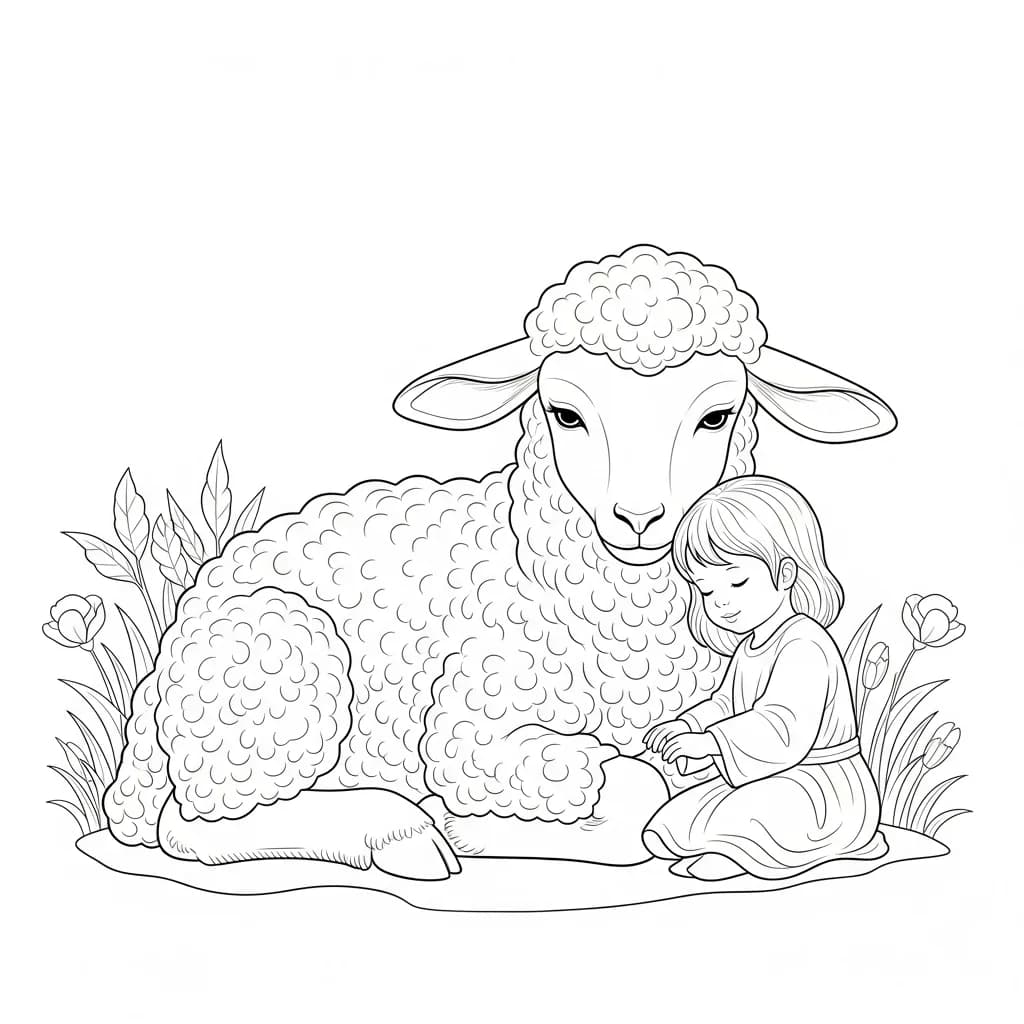 Desenhos Bíblicos para Imprimir e Colorir