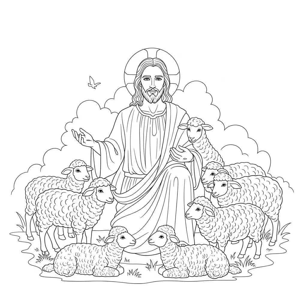 Desenhos Bíblicos para Imprimir e Colorir
