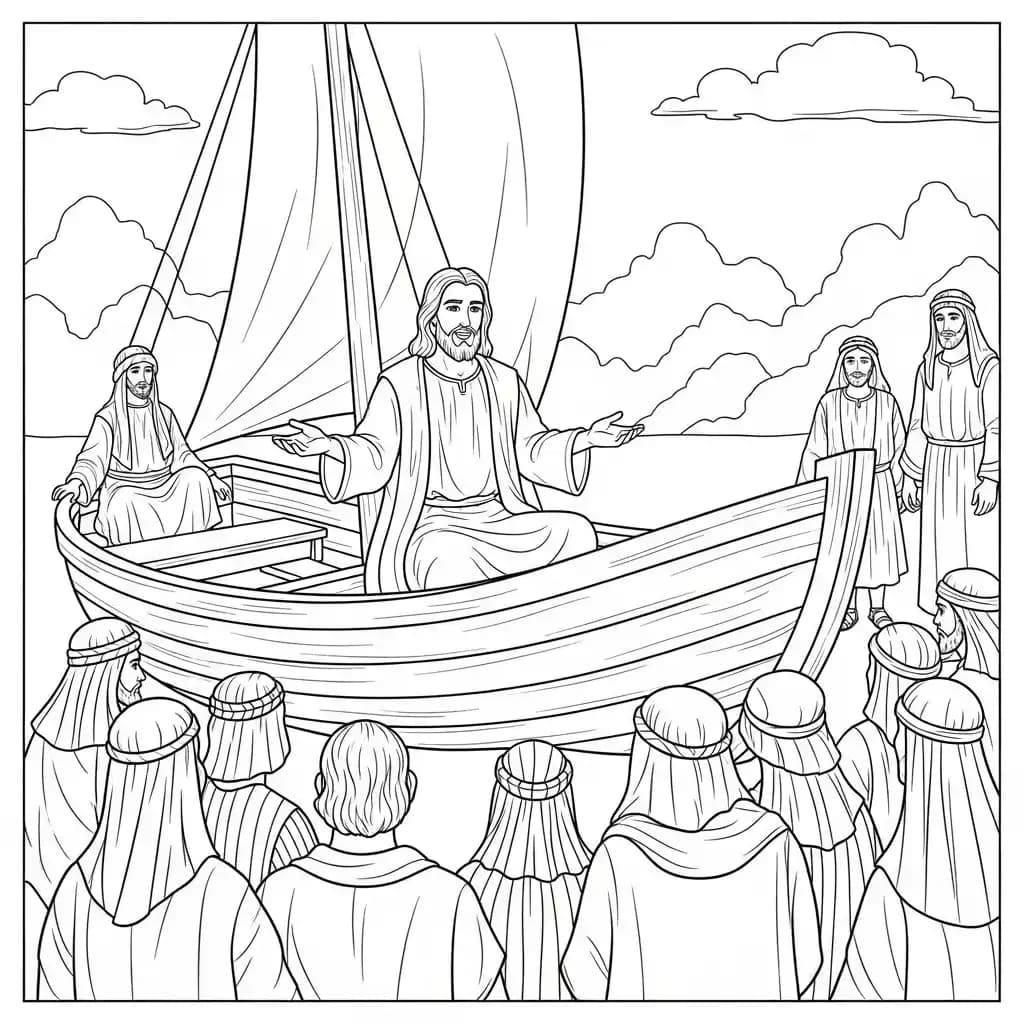 Desenhos Bíblicos para Imprimir e Colorir