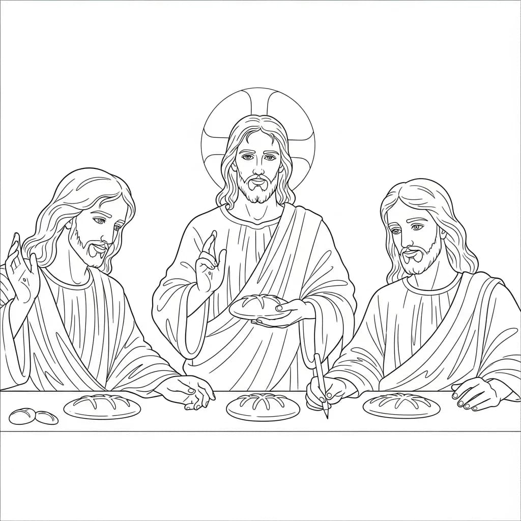 Desenhos Bíblicos para Imprimir e Colorir