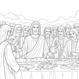 Desenhos Bíblicos para Imprimir e Colorir