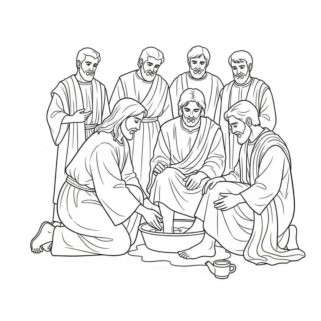 Desenhos Bíblicos para Imprimir e Colorir