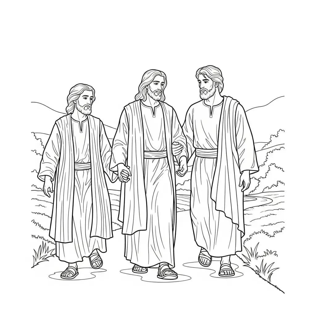 Desenhos Bíblicos para Imprimir e Colorir
