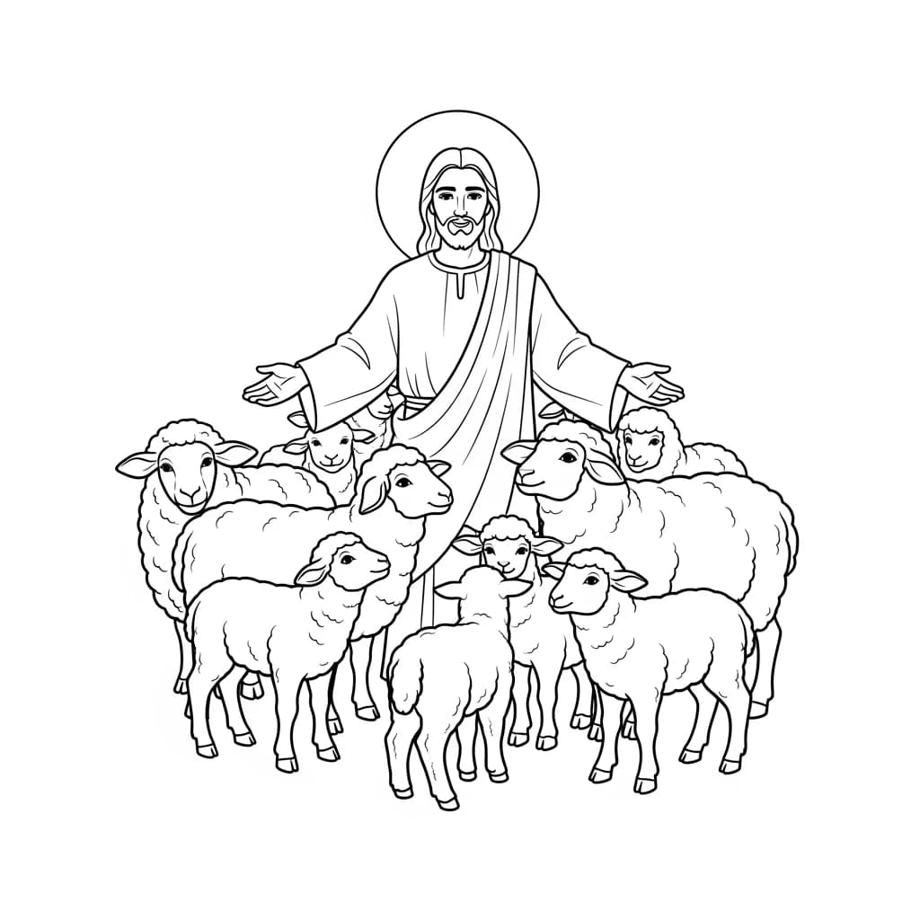 Desenhos Bíblicos para Imprimir e Colorir