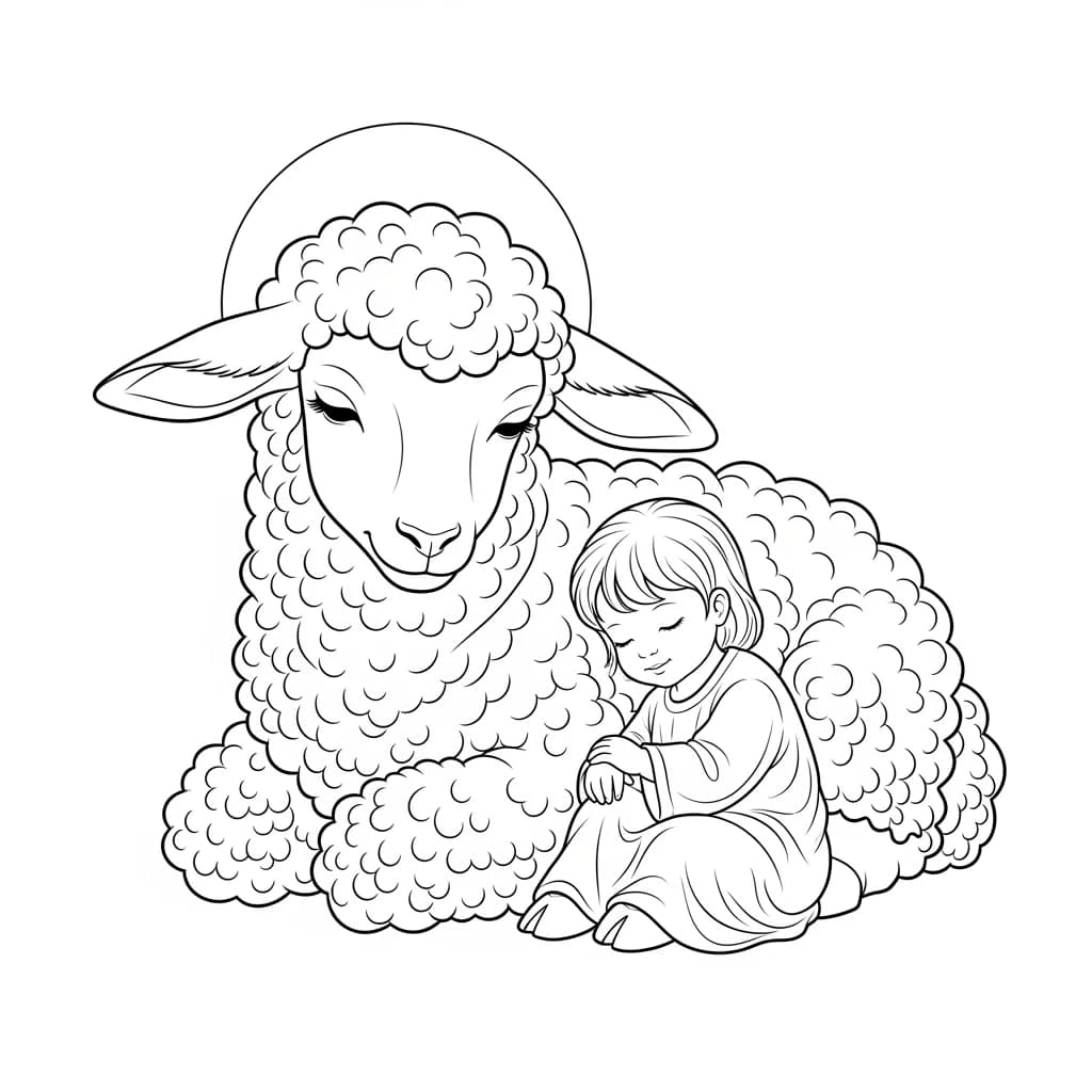 Desenhos Bíblicos para Imprimir e Colorir