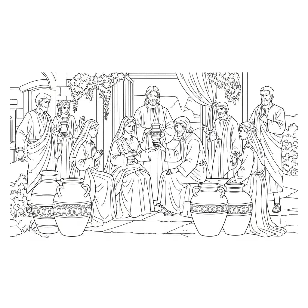 Desenhos Bíblicos para Imprimir e Colorir