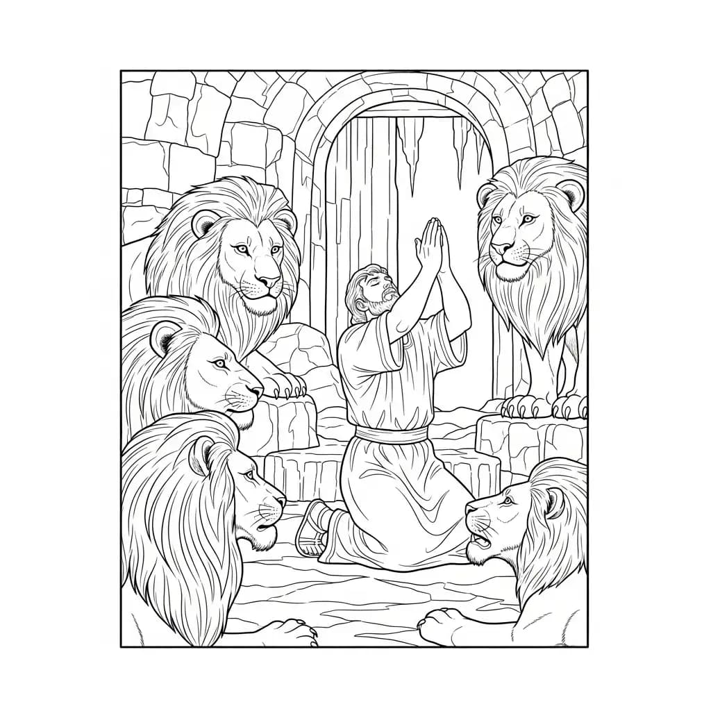 Desenhos Bíblicos para Imprimir e Colorir