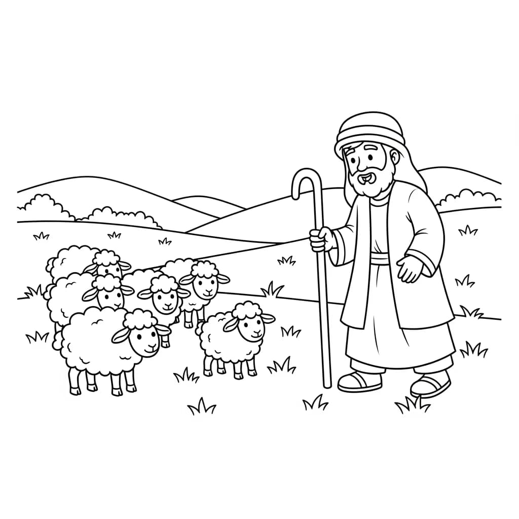 Desenhos Bíblicos para Imprimir e Colorir