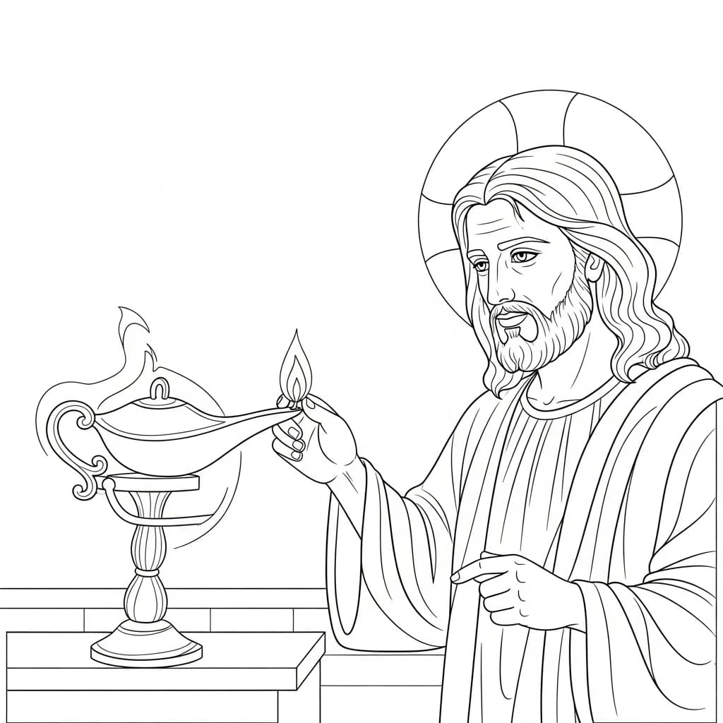 Desenhos Bíblicos para Imprimir e Colorir
