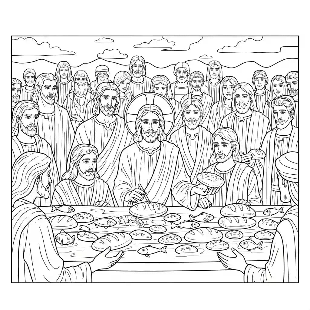 Desenhos Bíblicos para Imprimir e Colorir