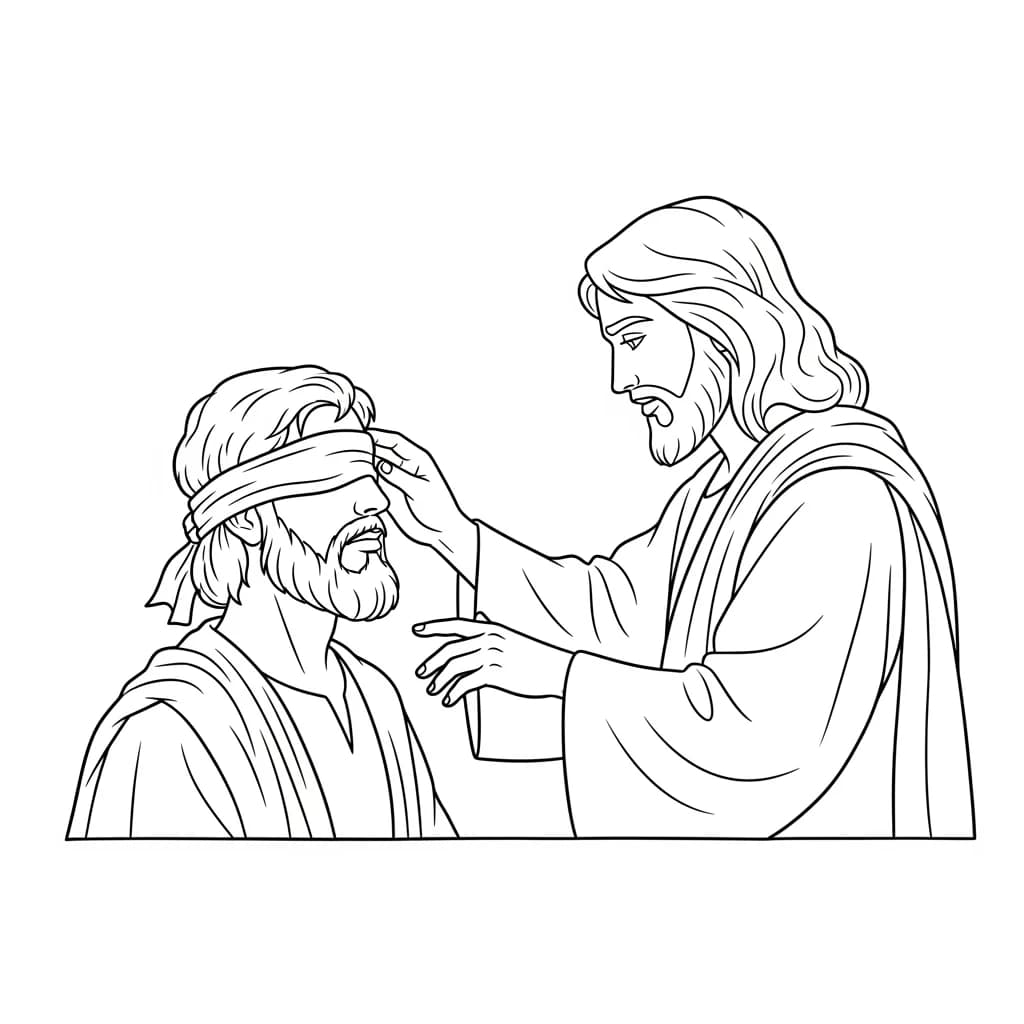 Desenhos Bíblicos para Imprimir e Colorir