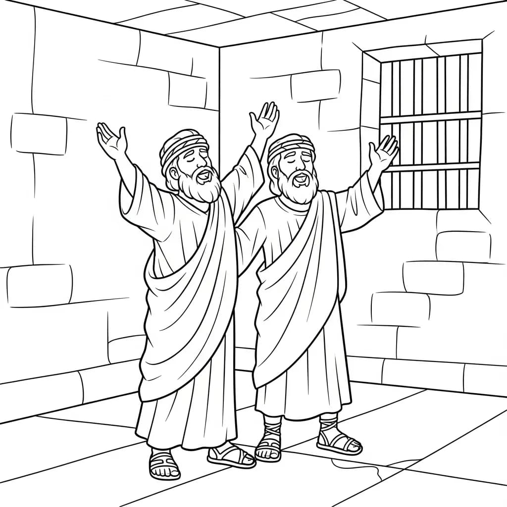 Desenhos Bíblicos para Imprimir e Colorir