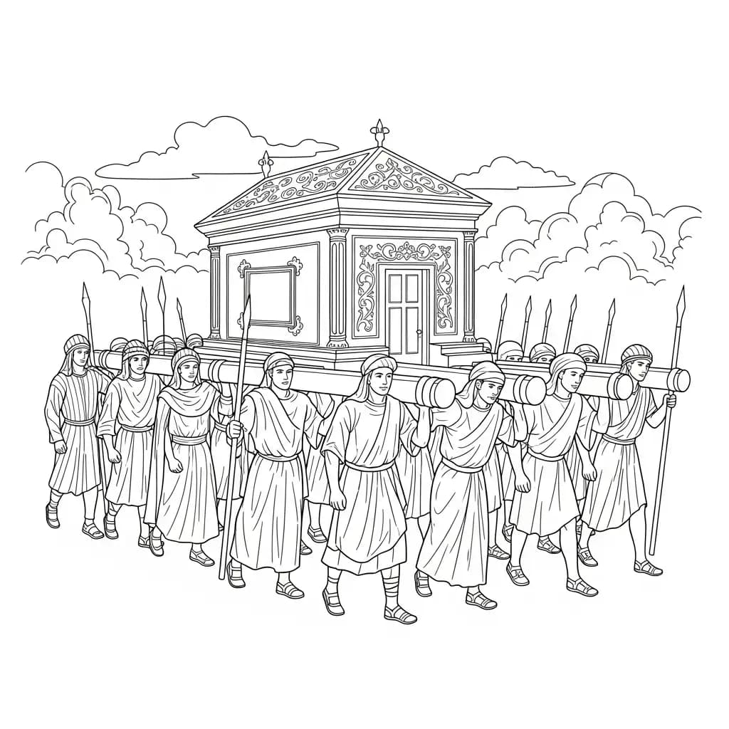 Desenhos Bíblicos para Imprimir e Colorir