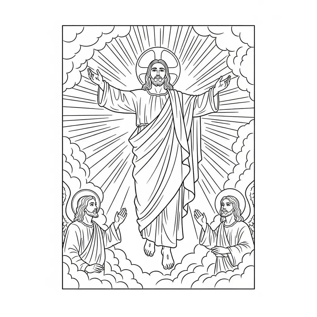 Desenhos Bíblicos para Imprimir e Colorir