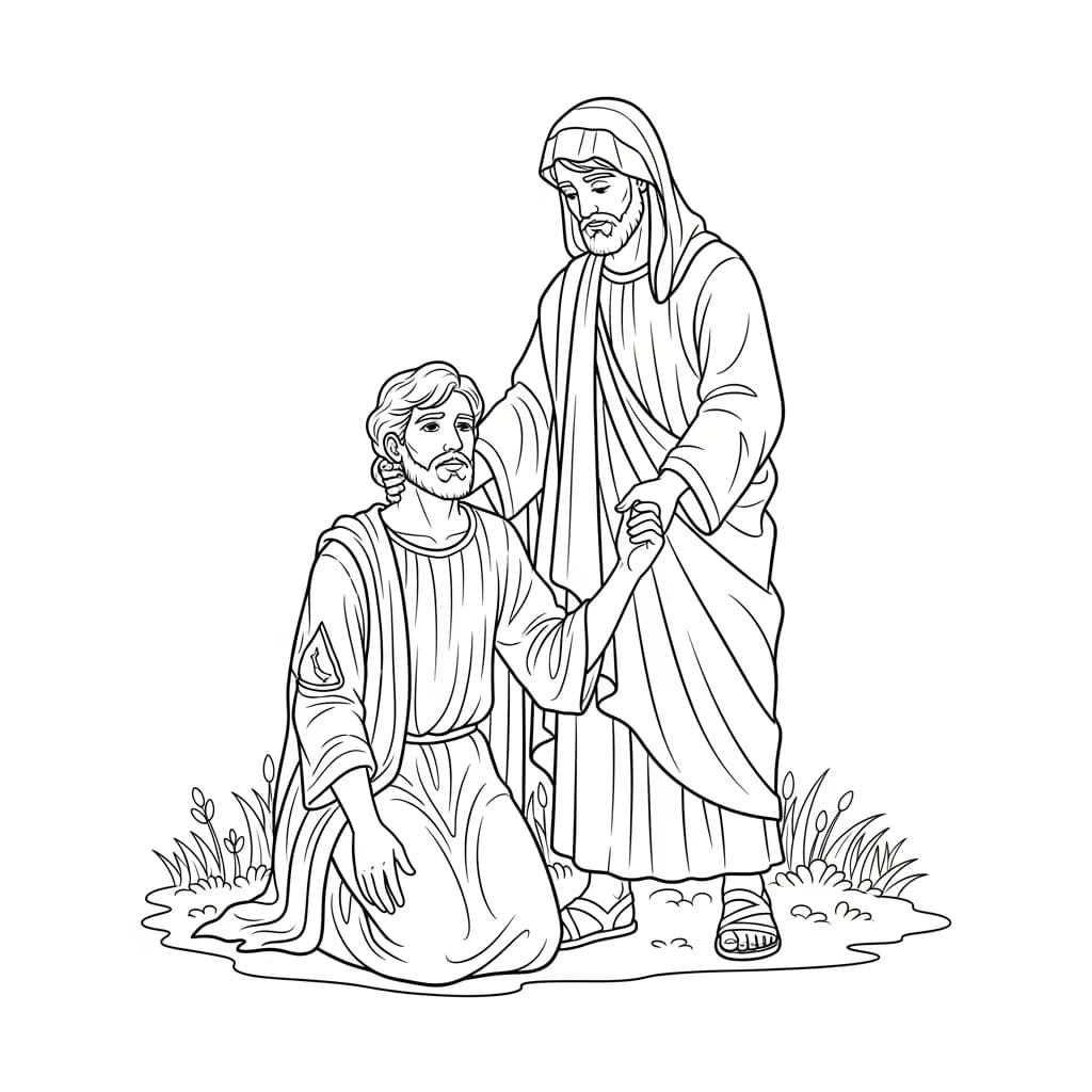 Desenhos Bíblicos para Imprimir e Colorir