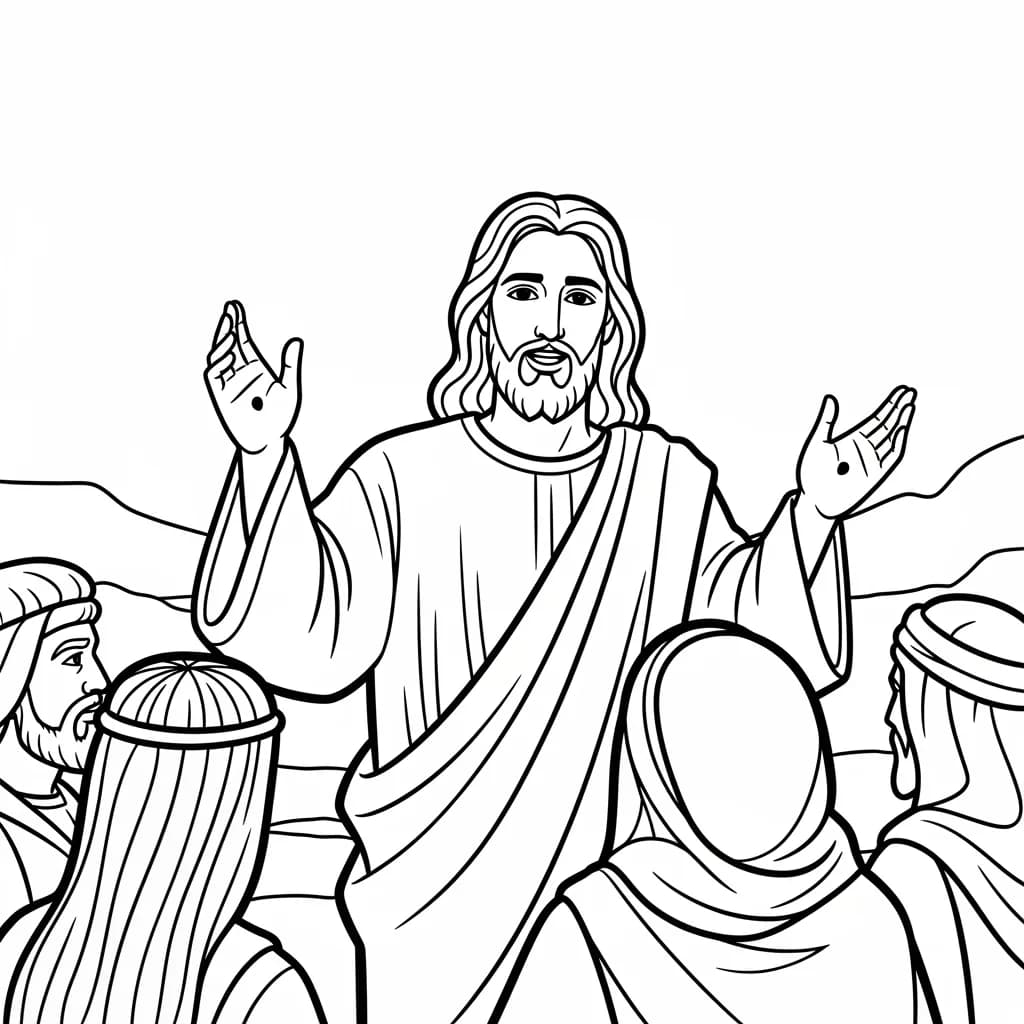 Desenhos Bíblicos para Imprimir e Colorir