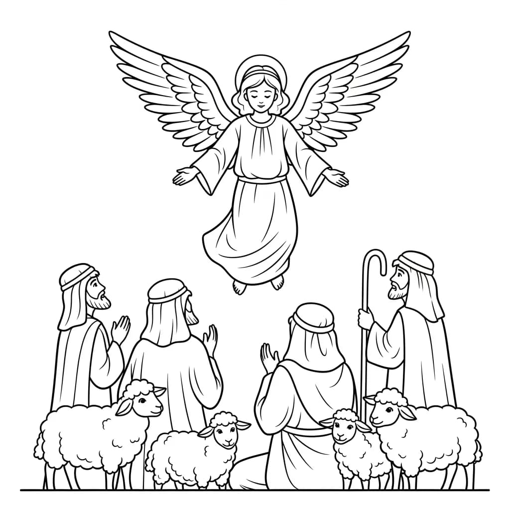 Desenhos Bíblicos para Imprimir e Colorir