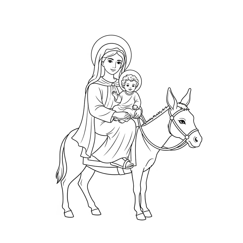 Desenhos Bíblicos para Imprimir e Colorir