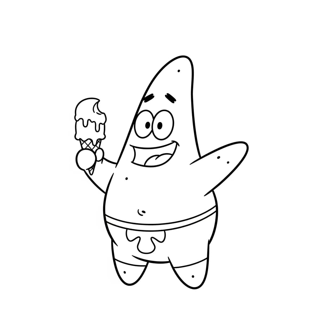 Desenhos do Bob Esponja para Colorir e Imprimir