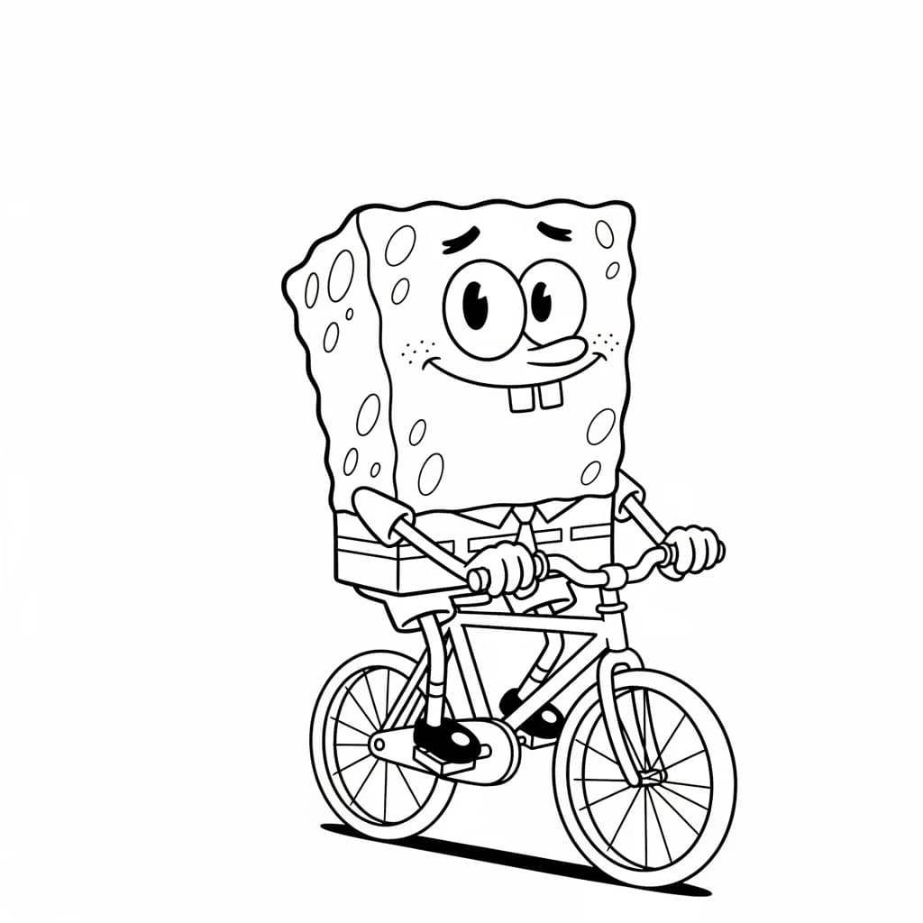 Desenhos do Bob Esponja para Colorir e Imprimir