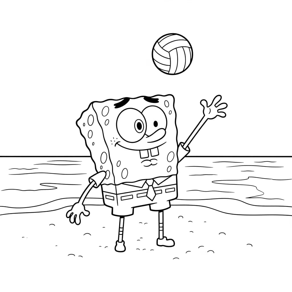 Desenhos do Bob Esponja para Colorir e Imprimir